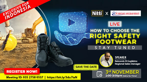 Exclusive Webinar for Indonesia: How To Choose The Right Safety Footwear