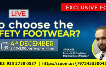 Exclusive Webinar for Malaysia: How To Choose The Right Safety Footwear