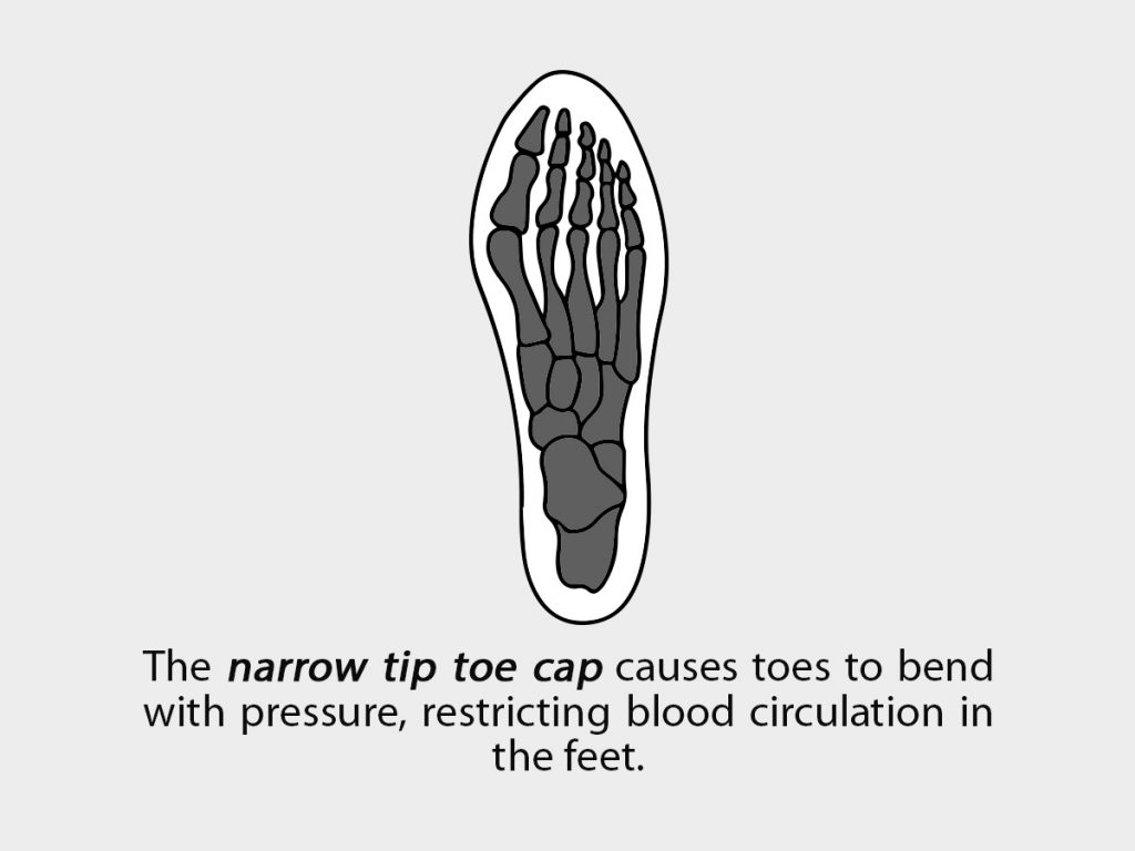 Narrow Tip-Toe Cap