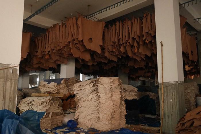 Tannery in Bangladesh